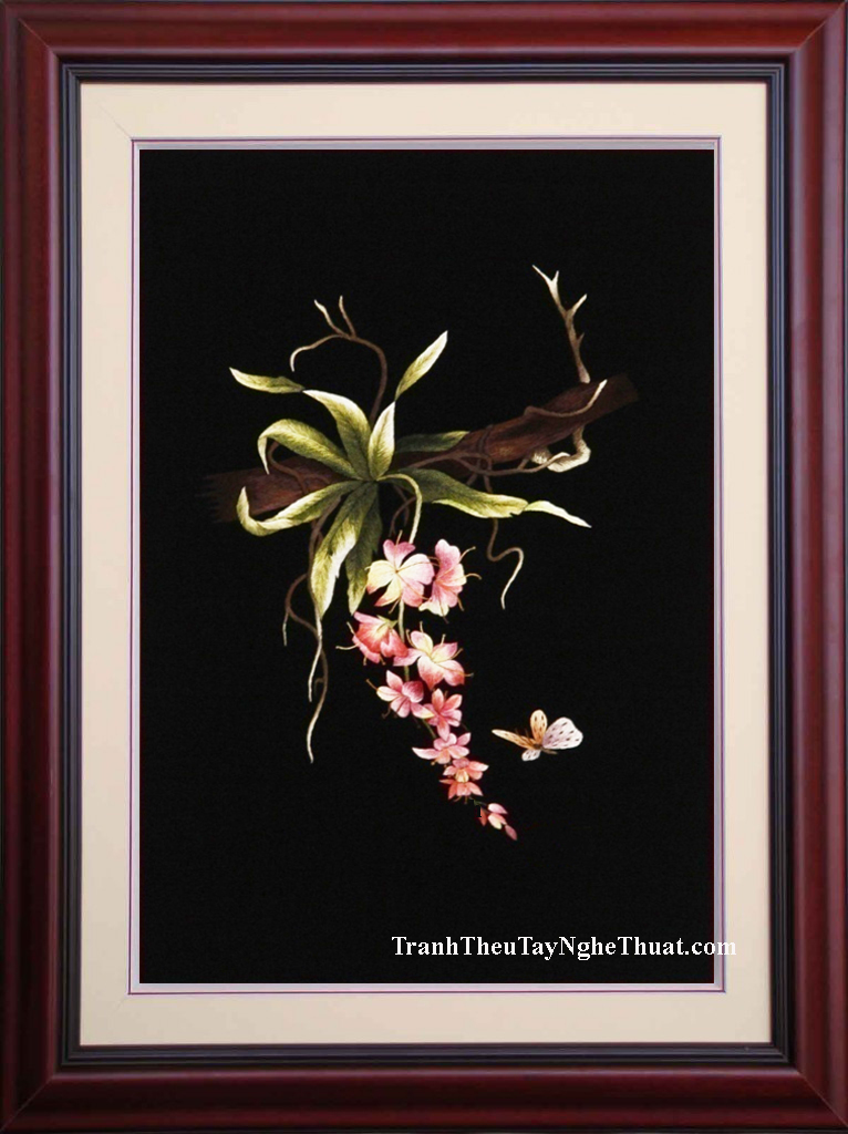 tranh thêu tặng tân gia