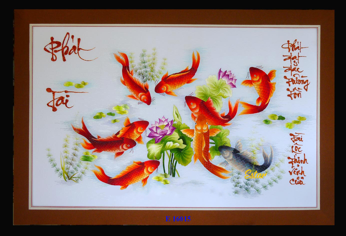 tranh thêu tặng tân gia