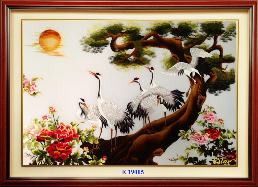 tranh thêu tay