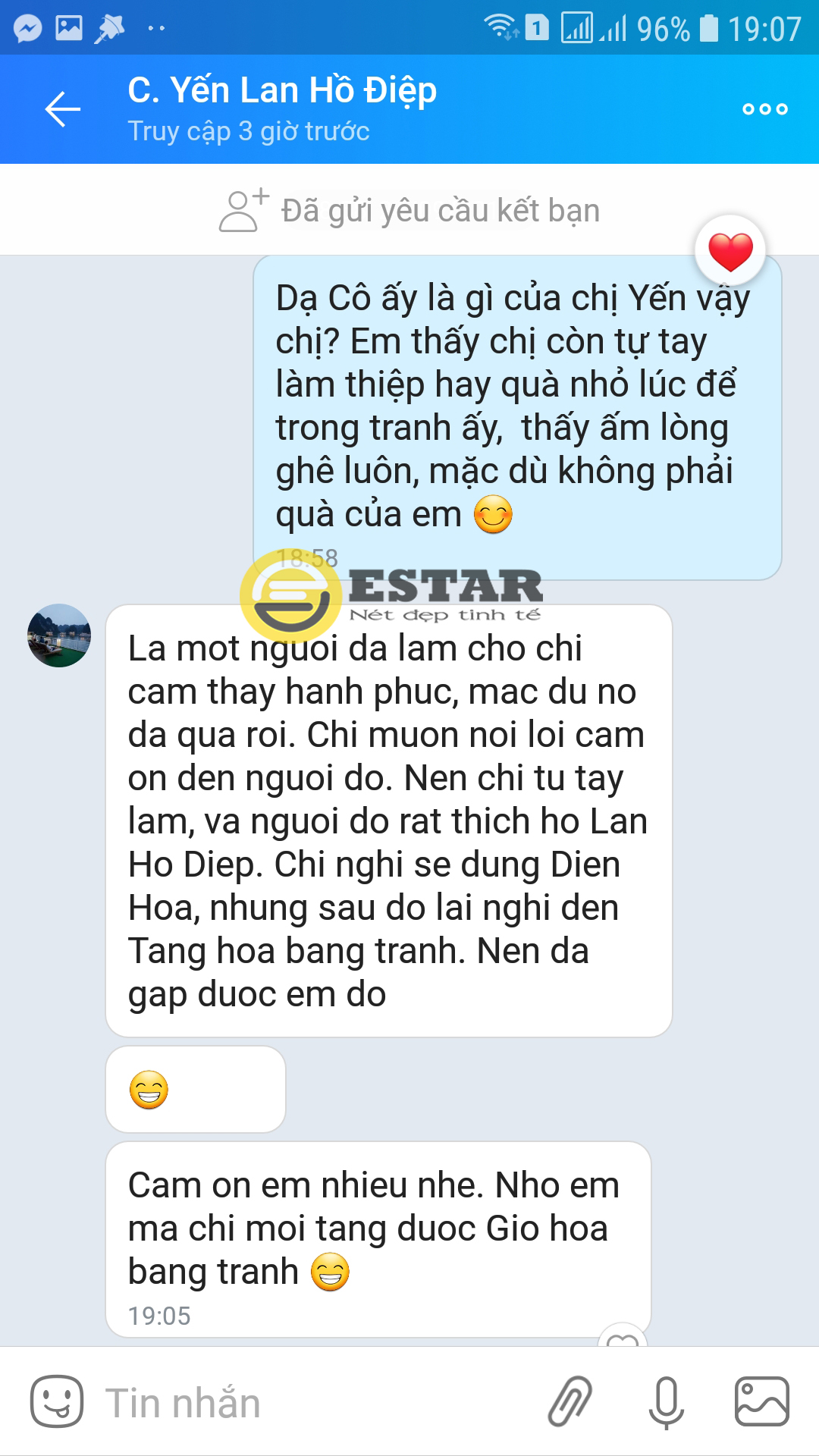 tranh thêu hoa lan hồ điệp